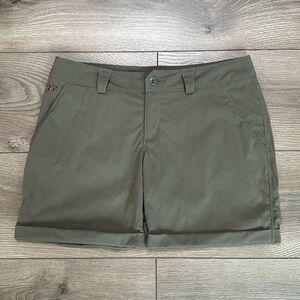 Outdoor Research Equinox Metro‎ Hiking Shorts Mushroom Green Size 2